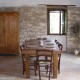 the dining room at the Villa Colle Di Paulo in Abruzzo